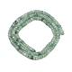 Естественный зеленый авантюрин бисер нитей&nbsp;G-G345-C28-2x4mm-3