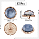 12 шт. пуговицы из АБС-пластика BUTT-GF0003-47A-2