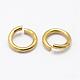 Латунные кольца прыжок открыт KK-P096-08-C-2