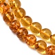 Янтарные шарики нити G-L095-B01-8mm-02-4
