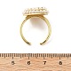 Перстни из абс-пластика с жемчугом RJEW-L128-02G-5