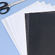 10 шт. 2 стиля пластиковых сетчатых холстовых листов AJEW-CP0009-04-7