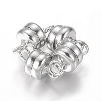 Колонна латунные магнитные застежки с петлями&nbsp;X-KK-M064-P-NR