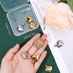 10 шт. подвески из нержавеющей стали 304 двух цветов STAS-CN0001-25