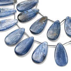 Натуральный кианитовые бисер пряди&nbsp;G-H335-E01-10x30mm