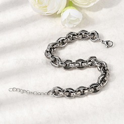 Браслеты-цепочки из нержавеющей стали 304 для женщин&nbsp;BJEW-P388-01P