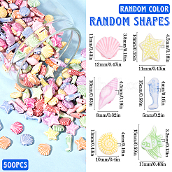 500 шт. Акриловые бусины в стиле ремесла&nbsp;MACR-SP0001-43