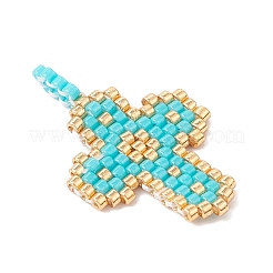 2 шт. подвески из стеклянного бисера 2 стилей&nbsp;PALLOY-MZ00883