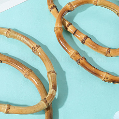 4 шт. 2 стили d-образных бамбуковых ручек для сумок&nbsp;FIND-BBC0004-38