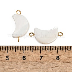 Подвески-коннекторы из натуральной ракушки STAS-D378-24G