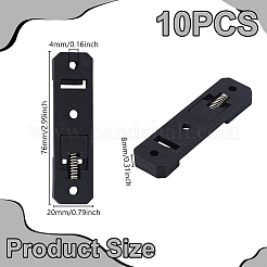 10 шт. нейлоновый кронштейн для монтажа на DIN-рейку FIND-GA0007-30