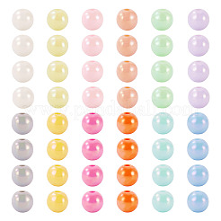 100г 357 шт непрозрачные акриловые бусины&nbsp;OACR-TA0004-15