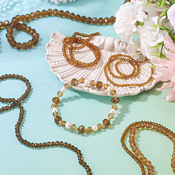 6 нити 6 стилей стеклянных бусин нити&nbsp;EGLA-TA0013-21D