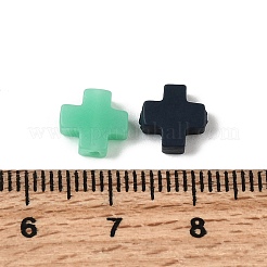 100 шт. 10-х цветные синтетические коралловые бусины CORA-SC0001-06