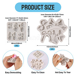 2шт 2 стиля силиконовые Молды&nbsp;SIMO-TA0001-11