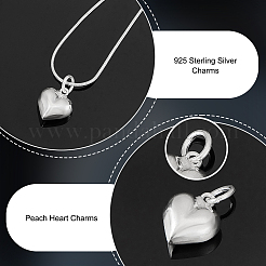 925 серебряная подвеска в виде персикового сердца FIND-PH0021-55B