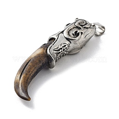 Тибетский стиль сплава смолы большие кулоны&nbsp;TIBE-L012-035AS