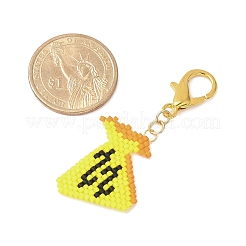 Денежный мешок miyuki delica бисерные подвески украшения&nbsp;HJEW-MZ00200