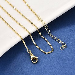 Ожерелья из витой цепочки в форме звезды из латуни толщиной 2 мм&nbsp;NJEW-M108-36G