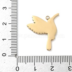 Подвески из нержавеющей стали 304 с эмалью&nbsp;STAS-G374-01G-08