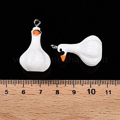 Подвески из непрозрачной смолы в виде животных RESI-T057-08