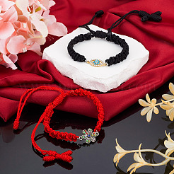 Изготовление браслетов из нейлонового плетения AJEW-TA00023