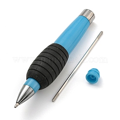 Пластиковая выдвижная шариковая ручка&nbsp;AJEW-P122-A07