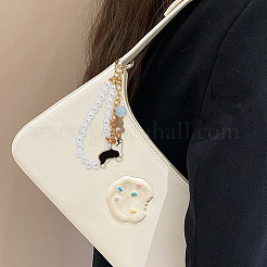 6 шт. 3 стиля стойки с покрытием из латуни пружинные затворные кольца KK-BC0009-73