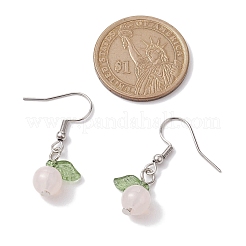 5 пара акриловых серег с подвесками 5 цветов EJEW-JE05750