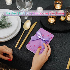 Картонные коробки для упаковки ювелирных изделий с узором в горошек CON-TAC0011-04B-04