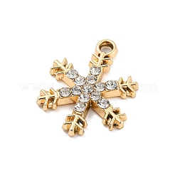 Подвески со стразами из сплава с ультрафиолетовым покрытием PALLOY-D026-17G