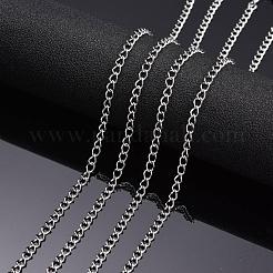 Не тускнеющие 3.28 фут 304 нержавеющая сталь витые цепи&nbsp;X-CHS-K001-24-3mm