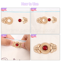 12 комплект 12 стилей застежек-кнопок в виде бабочек FIND-CA0007-22