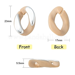 100 шт. Акриловые соединительные кольца&nbsp;SACR-CJ0001-35S