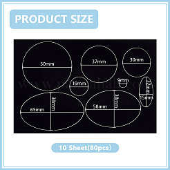 Нейлоновые заплатки для ремонта AJEW-WH0348-700