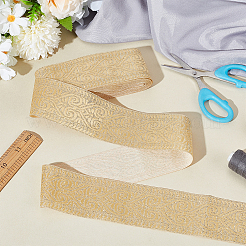 7 м ленты из полиэстера с вышивкой в этническом стиле&nbsp;OCOR-WH0070-119B-01