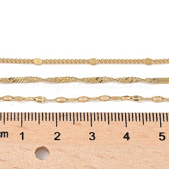 Женские цепочки из нержавеющей стали 304 в один слой NJEW-Q027-01G