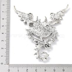 Тибетский стиль сплава дракон большие кулоны&nbsp;PALLOY-D027-04AS
