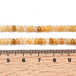 Природный Топаз нефрита бисер нитей&nbsp;G-G343-A03-2x4mm