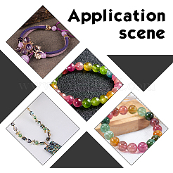 9 нить 9-х цветных матовых стеклянных бусин&nbsp;GLAA-CA0001-18