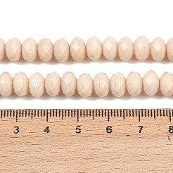 Природные окаменелое дерево бисер пряди&nbsp;G-C259-A30-5x8mm