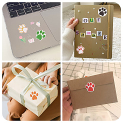 3 рулон 3-х видов самоклеящихся бумажных подарочных наклеек&nbsp;DIY-TA0011-69