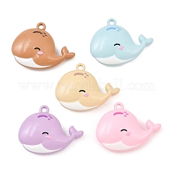 Подвески из эмали из сплава краски для запекания&nbsp;FIND-G101-04G-01