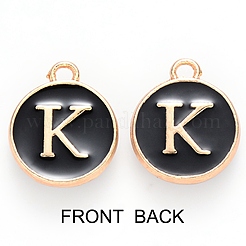 Позолоченные подвески из эмалевого сплава ENAM-SZ0001-26B-K