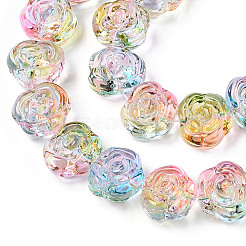 Стеклянные бусины&nbsp;X-GLAA-B018-02D