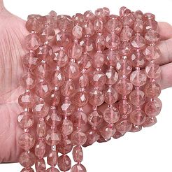 Природного кварца клубники нитей бисера G-F812-C02-01