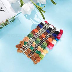 6-слойная полиэфирная нить для вышивания&nbsp;OCOR-CY0002-54A