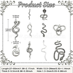 100шт 10 стиля подвески из сплава в тибетском стиле&nbsp;FIND-CJ0003-94