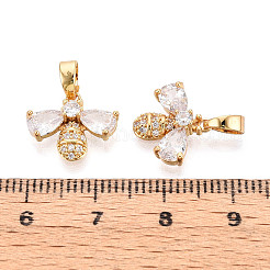 Латунные микро проложить кубического циркония подвески&nbsp;KK-N272-10G