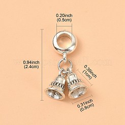 Европейские подвески из сплава в тибетском стиле MPDL-YW0001-02